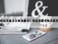 电信流量卫士免流量卡？电信流量卡免流量范围？