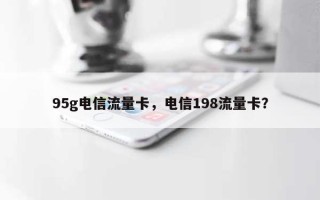 95g电信流量卡，电信198流量卡？