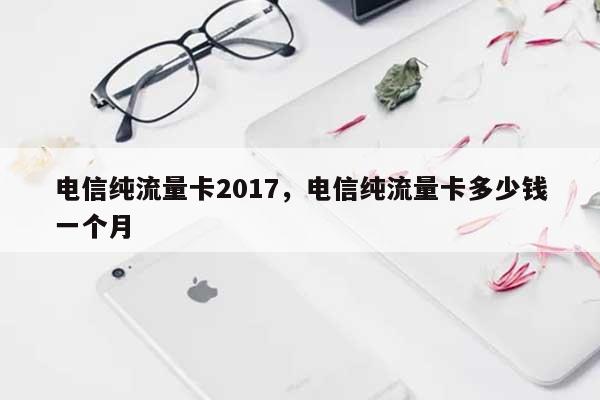 电信纯流量卡2017，电信纯流量卡多少钱一个月-第1张图片