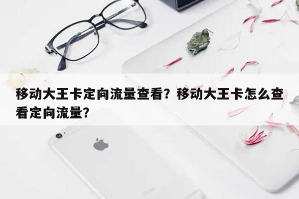 移动大王卡定向流量查看？移动大王卡怎么查看定向流量？-第1张图片