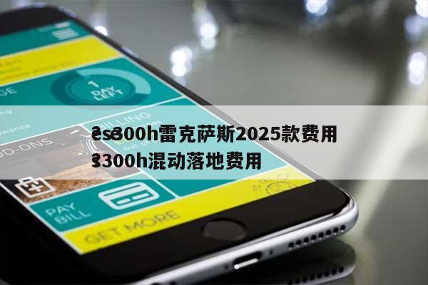 es300h雷克萨斯2025款费用
？es300h混动落地费用
？-第1张图片