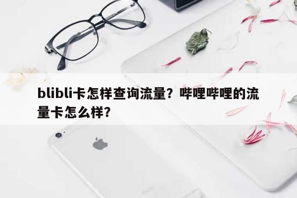 blibli卡怎样查询流量？哔哩哔哩的流量卡怎么样？-第1张图片