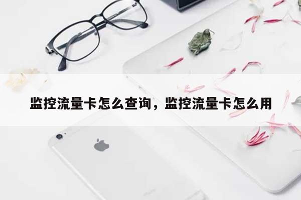 监控流量卡怎么查询，监控流量卡怎么用-第1张图片